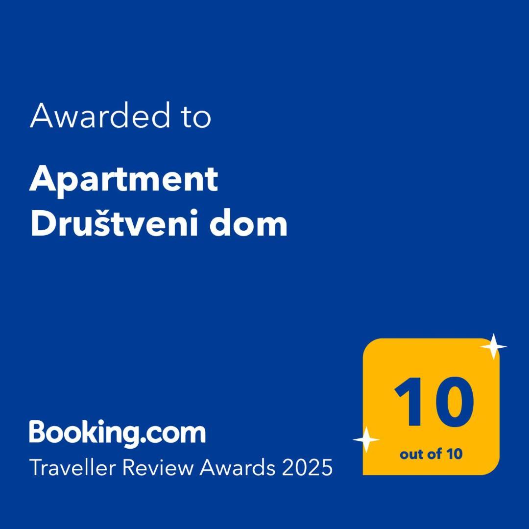 Apartment Drustveni Dom Saraybosna Dış mekan fotoğraf